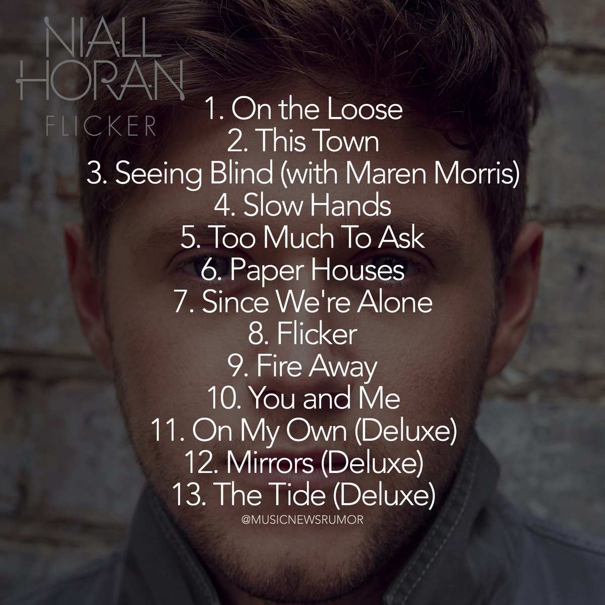 Niall Horan Album Full List