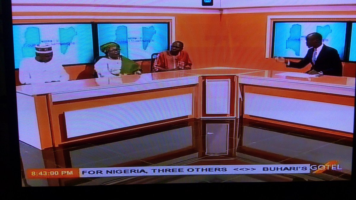 MalgwiEsther's tweet photo. My Mum, Professor Anna M Malgwi, Speaking Live on "Journey to Nationhood" at #GotelTV #Nigeria #Adamawa #Yola
So Proud of Her❤❤ #Blood https://t.co/L9pyFBZqgY