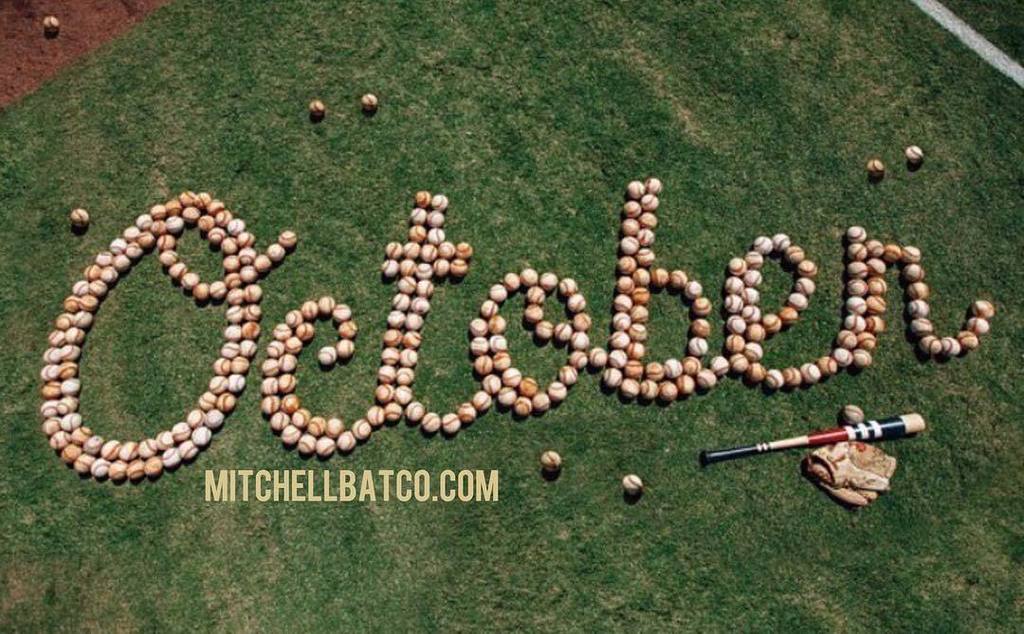 MitchellBatCo's tweet photo. Here's the final image of the October baseball type project. Watch the behind the scenes on our last post. #GoodTy… https://t.co/cc01etLFvR https://t.co/McbxRlf8le