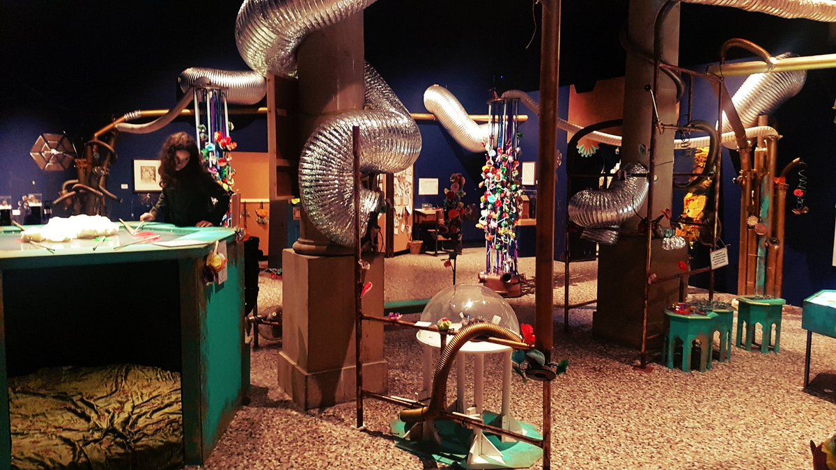 lizritson's tweet photo. There's #magic in the wonderful @TheBowesMuseum #ClockworkGarden! #HouseOfFairyTales #bigkids #littlekids #art #stories #play #experience https://t.co/oOEldhz2xm
