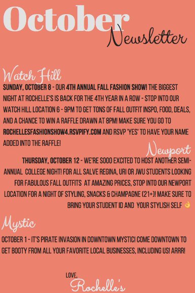 RochellesStyle's tweet image. Hello October 🎃 Click thru to see everything we have going on this month! #loverochelles💘 srtl.co/CsOz