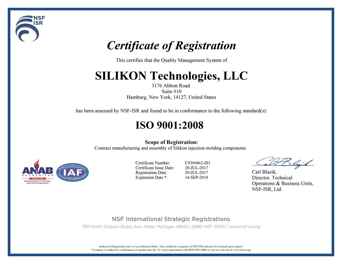 silikon_tech's tweet photo. Did you know that SILIKON now has a QMS registered to ISO 13485 &amp; 9001? https://t.co/0fu23EWzRa
