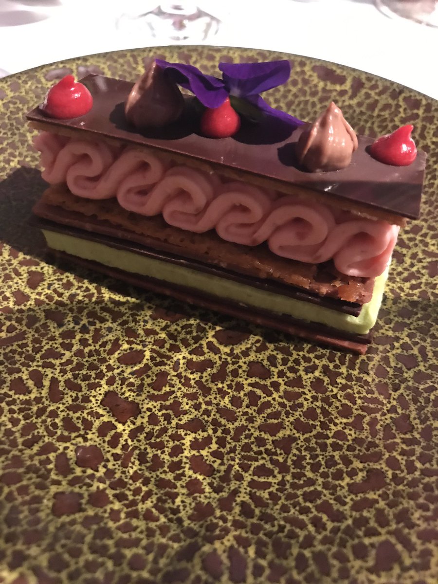 Finishing Impressive lunch with dessert <a href="/SofitelAMSGrand/">Sofitel Legend The Grand Amsterdam</a> #chefstable