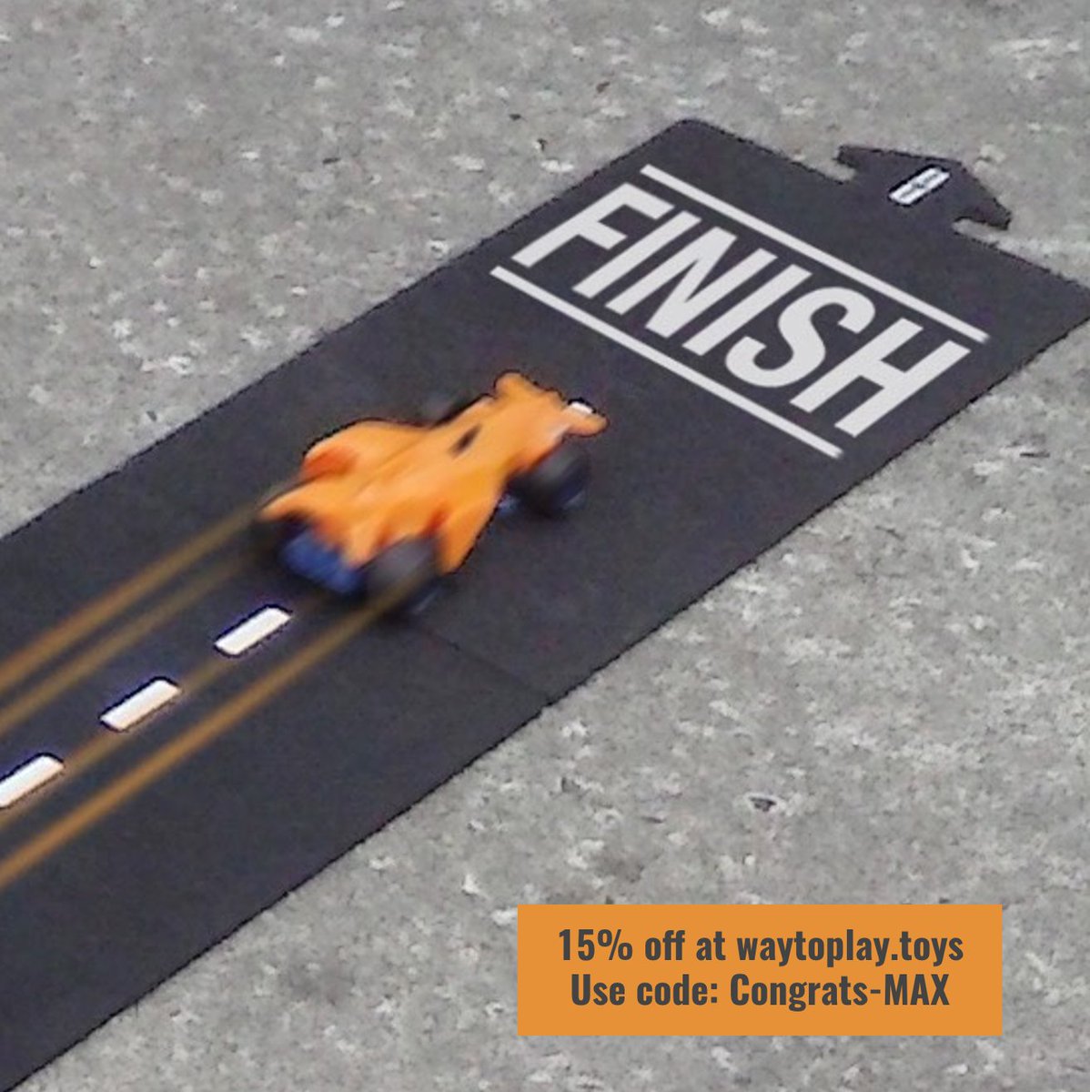 We congratulate the flying Dutchman Max with his F1 win! 
Celebrate with Max 🍾
waytoplay.toys
#GPMalaysia #MaxVerstappen