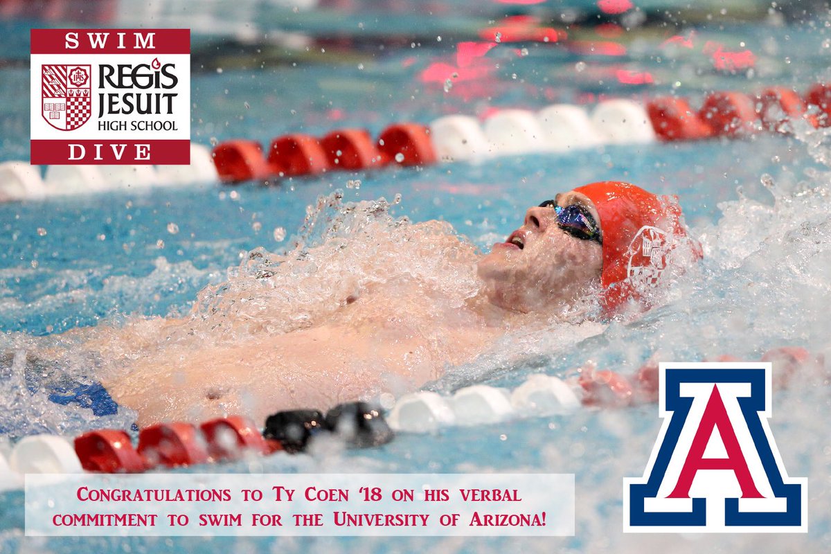 RJHSBDSwimDive's tweet photo. Congrats to Ty and his verbal commitment to the University of Arizona. https://t.co/z8abN5AlPC