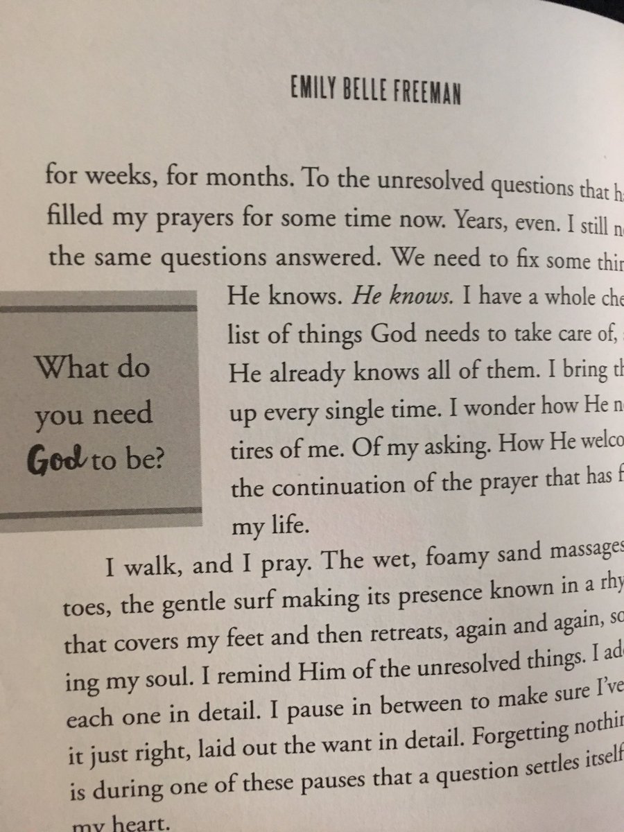 SISTASinZION's tweet photo. Waiting on #LDSconf, I started reading @EmilyBFreeman's book #EvenThis I can tell it's gonna be a GOOD SOUL read! Q: Is God Good? 💕T https://t.co/LvoJrhzrHe