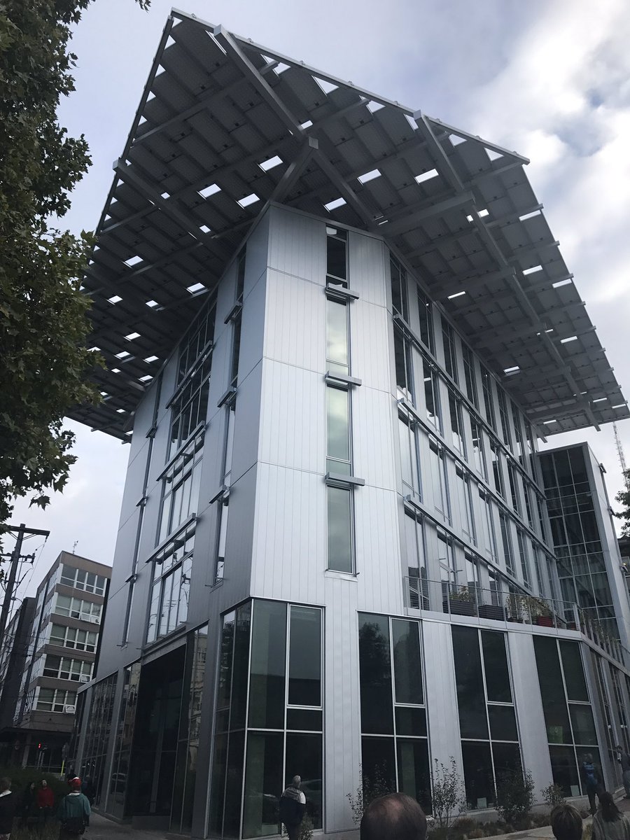 Jake_PROSOCO's tweet photo. Back @Bullitt_Center for the @PHIUS1 #NAPHC2017 tour! Can't get enough of this building! https://t.co/sruMhOe3Tp