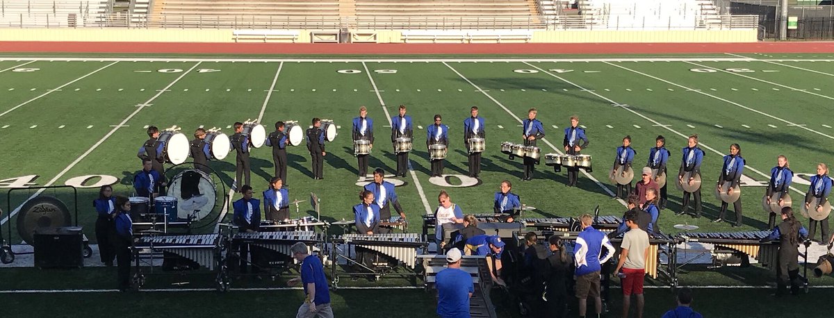 cadena_jo's tweet photo. @KleinBand Percussion 1st in div, 1st overall, best cymbal line AND best snare @KleinISD #trophyisbiggerthantheyare https://t.co/G6Vwo395R6