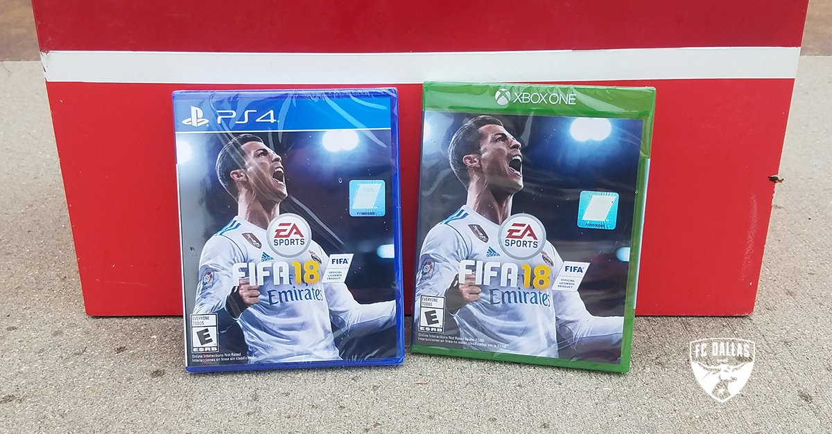 FCDallas's tweet photo. Last day! RT &amp; follow @FCDallas for a chance to win a copy of #FIFA18 or a PS4 console! #FIFA18xMLS #Contest https://t.co/6YEFUciLjf https://t.co/MT0Iz99tEG