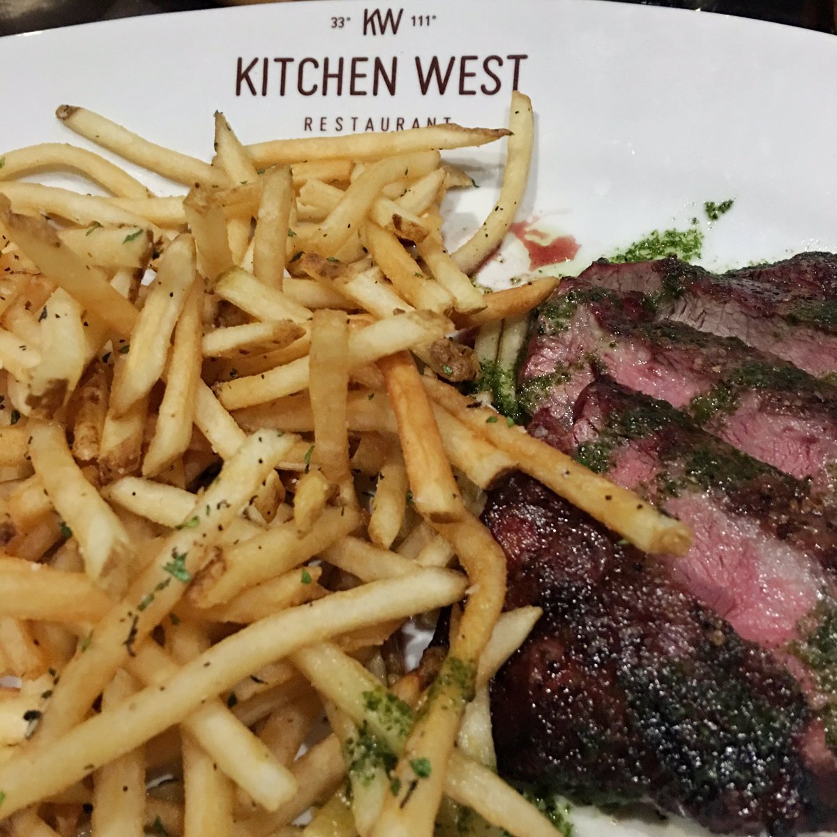 MyFamilyTable's tweet photo. Ad: Dinner last night was amazing.  Anything with chimichurri is a winner in my book.  @StayScottsdale #kitchenwest  #azblogsquad https://t.co/iZ2tRf3HPw