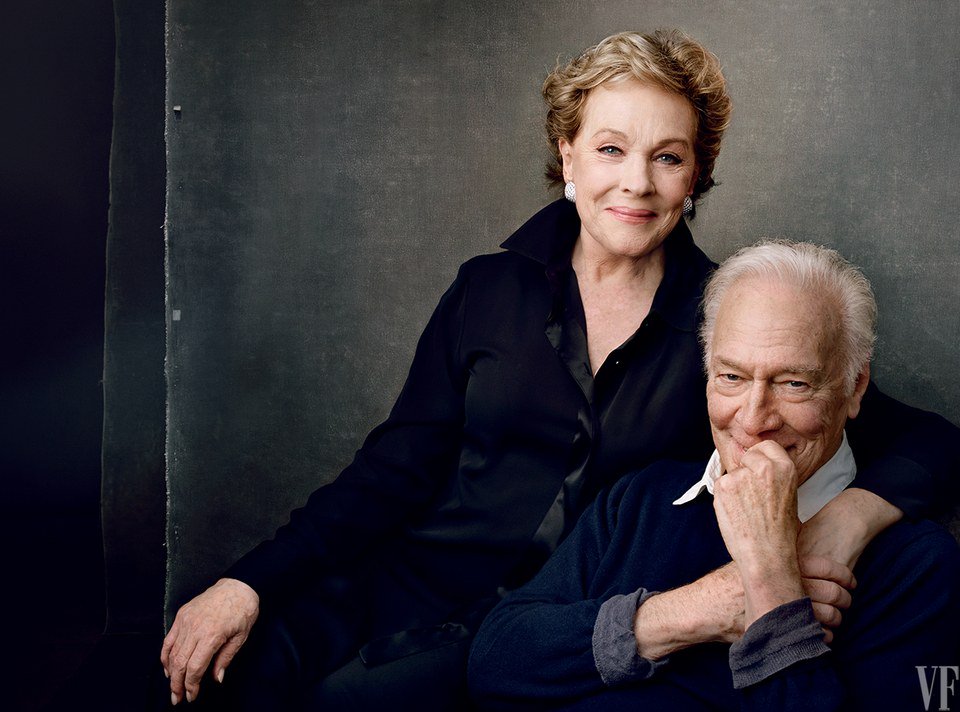 Happy 82nd birthday Julie Andrews.
With Christopher Plummer in a marvellous 2015 photograph by Annie Leibovitz 
