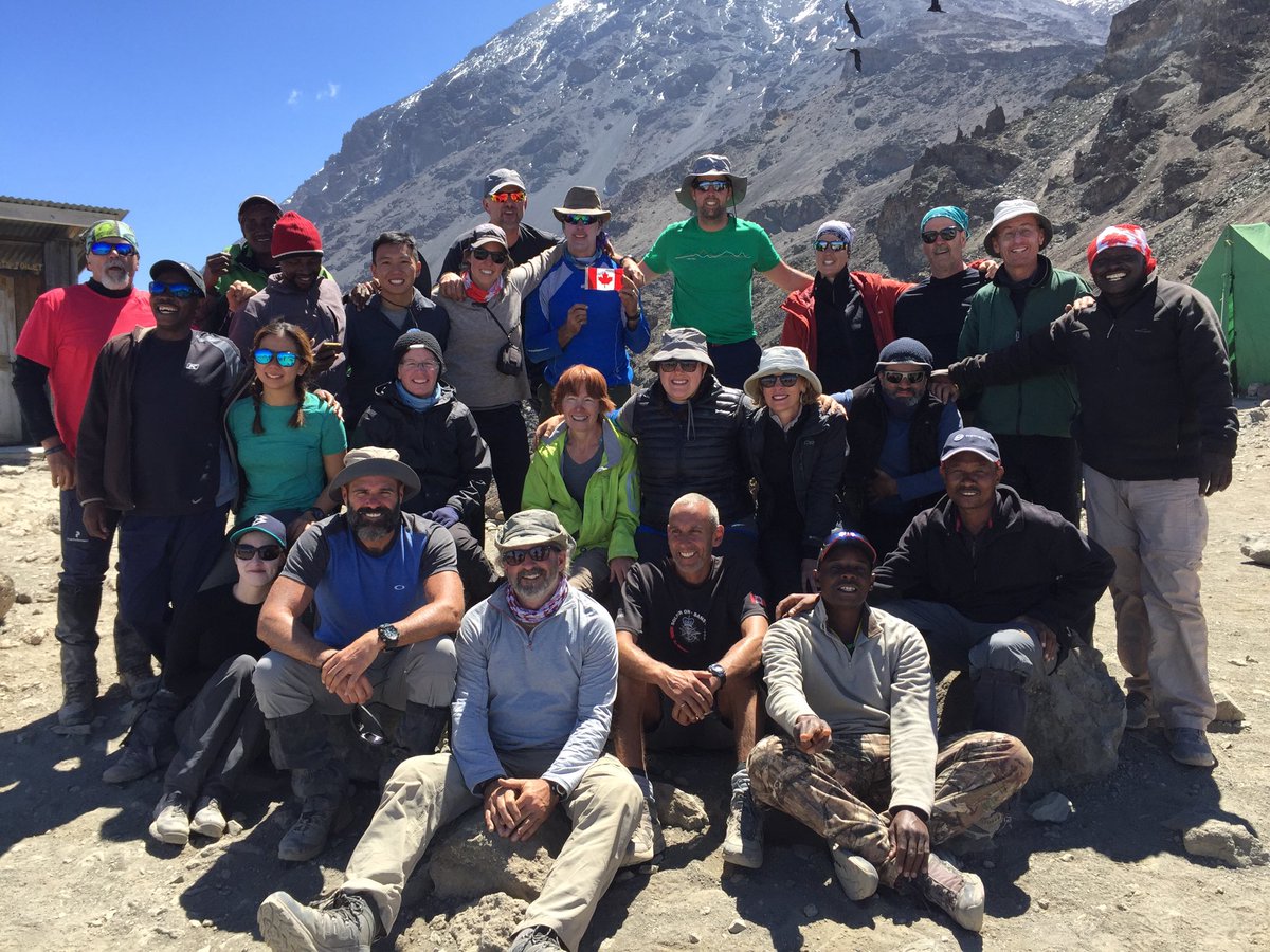 Nice group at Kilimanjaro base camp#Mndeme#zaratours