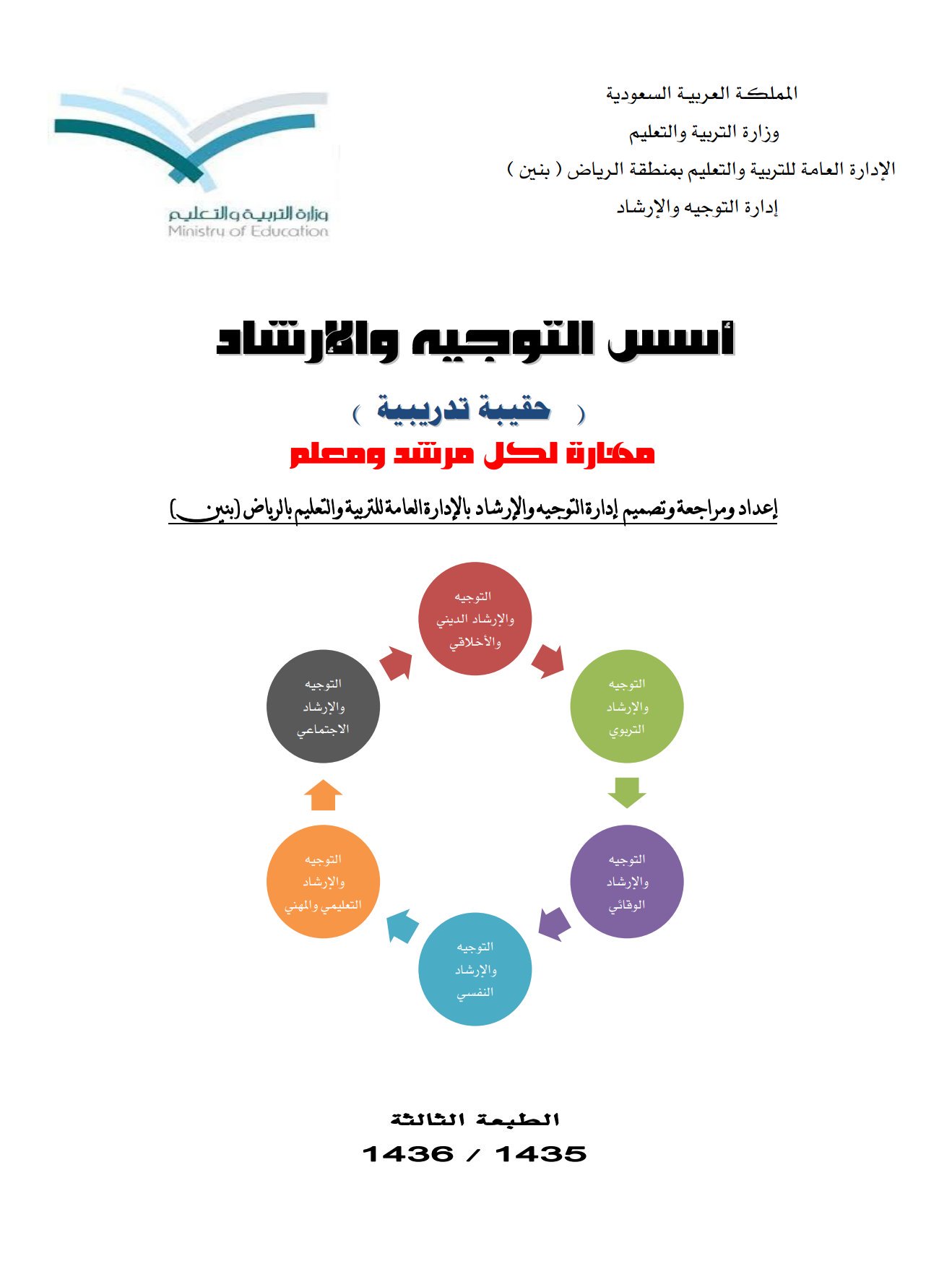 ملتقى التوجيه الطلابي Auf Twitter حقيبة تدريبية اسس التوجيه والإرشاد الإرشاد الطلابي Https T Co 7mkjg0j8hy