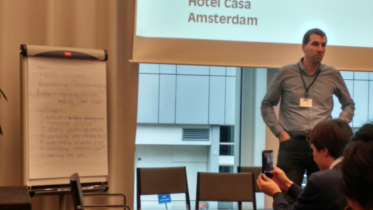 BasmaEAB's tweet image. Hot breakout session at @scai_workshop: 4 groups presenting new challenging conversational agents and defending their ideas !
#SCAI2017