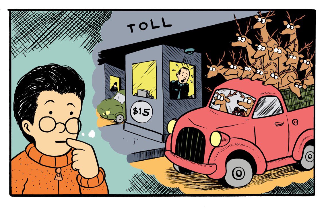 statrats's tweet photo. Oh, deer! #statrats #statenisland #comics #illustration https://t.co/zRHVqbXJGH
