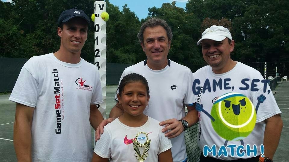 Be a champ! Practice at #GSM. 
🏆🎾