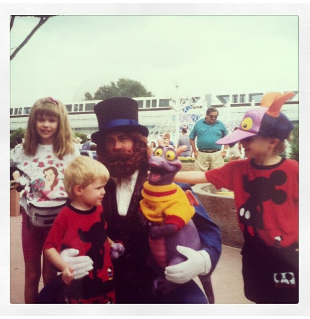 JustEllenIGuess's tweet photo. Ok, one more. This was 1992, not long after #EPCOT10. #EPCOT35 https://t.co/Aq6lVqyQgD