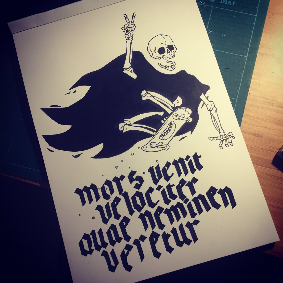 kevinscully's tweet photo. #inktober 01: SWIFT https://t.co/rS9zqFyu9j