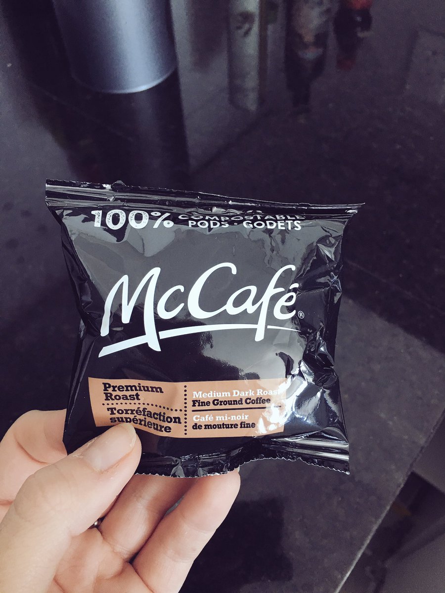 lrudback's tweet photo. @McCafe what is the point in compostable pods if you put each individual pod in plastic packaging? This is a disappointing marketing ploy. https://t.co/pETCJ80o3O