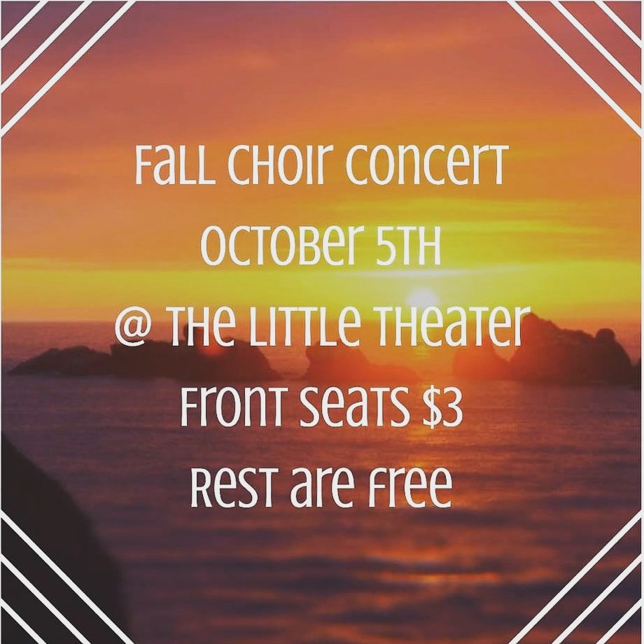 CChoir's tweet photo. Come support your cajon chamber Choir Doors open at 6 Next Thursday OCT 5th https://t.co/DlD4mcJEFG