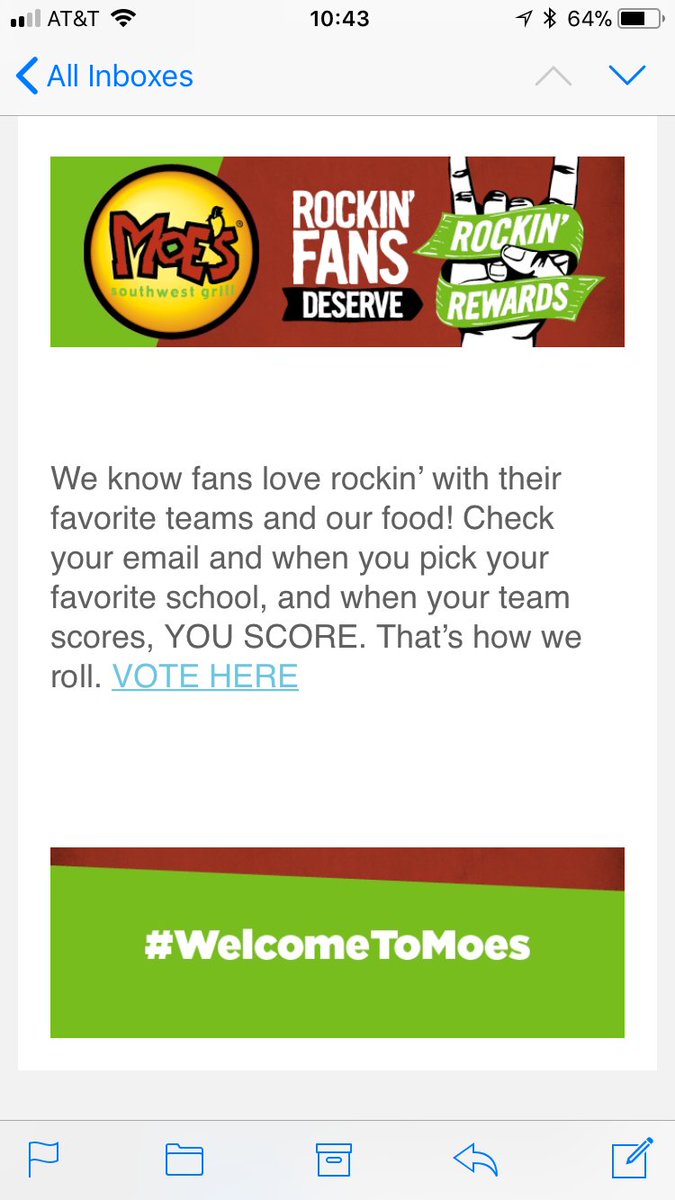 LightBrite08's tweet photo. @Moes_HQ Your rewards email was atrocious so I fixed it for you. Hmu if you need a new creative director. https://t.co/ueuON2Bl4A