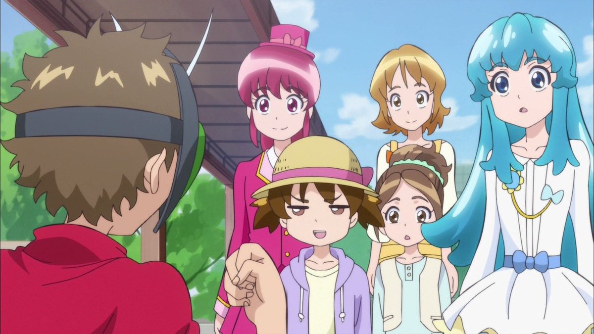 Hetax Film ハピネスチャージプリキュア第14話 ヒーロー登場 あいつはいかしたすごいやつ を再見 実はこの回はいかにもハピネスらしい賑やかな感じで何気に好きなんですよね 子供たちから良いお姉ちゃんって思われてそうな めぐみの子供への接し
