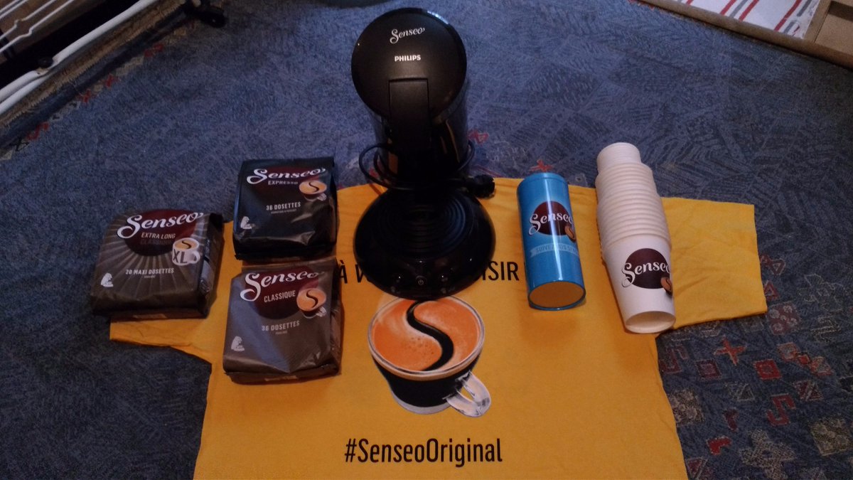 parisconcorde1's tweet photo. #SenseoOriginal
Simple à utiliser, la nouvelle machine à café à dosettes SENSEO Original noir vous offre de multiples fonctionnalités. https://t.co/TRMpgUEvr7