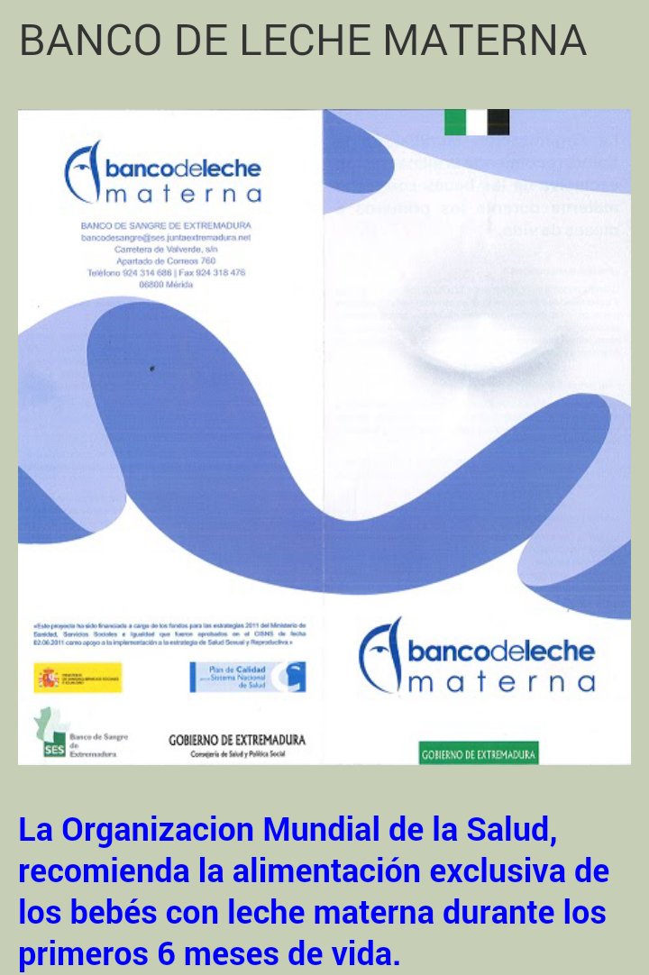 apremex's tweet photo. #SabíasQue hay leche de sobra #BancoDeLecheMaterna #Extremadura y que no llega a ntros hospitales por falta de #RecursosHumanos #Inadmisible https://t.co/D44Cm2bnH7