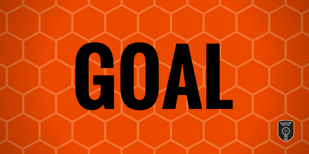 GlasgowCityFC's tweet photo. 54 | GOOOOOOAAAAAAAAL. Megan Foley puts City ahead with a wonderful left foot strike. 1-0 https://t.co/aQE2yARgqR
