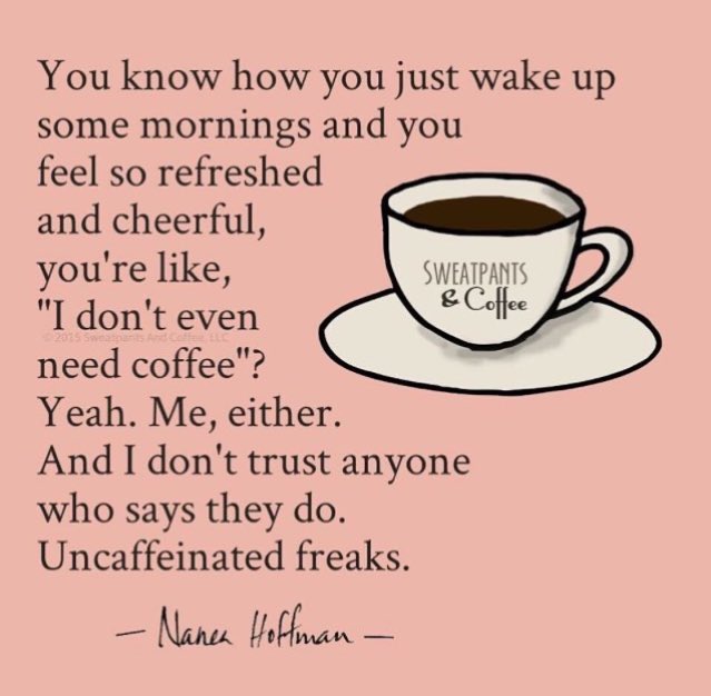 calgarymoms's tweet photo. Any coffee lovers out there? Or uncaffeinated freaks?😂 #calgary #yyc #calgarymoms #calgarymom #yycmoms #yycmom #coffeelover #lovejava https://t.co/HVFgtcvbTO