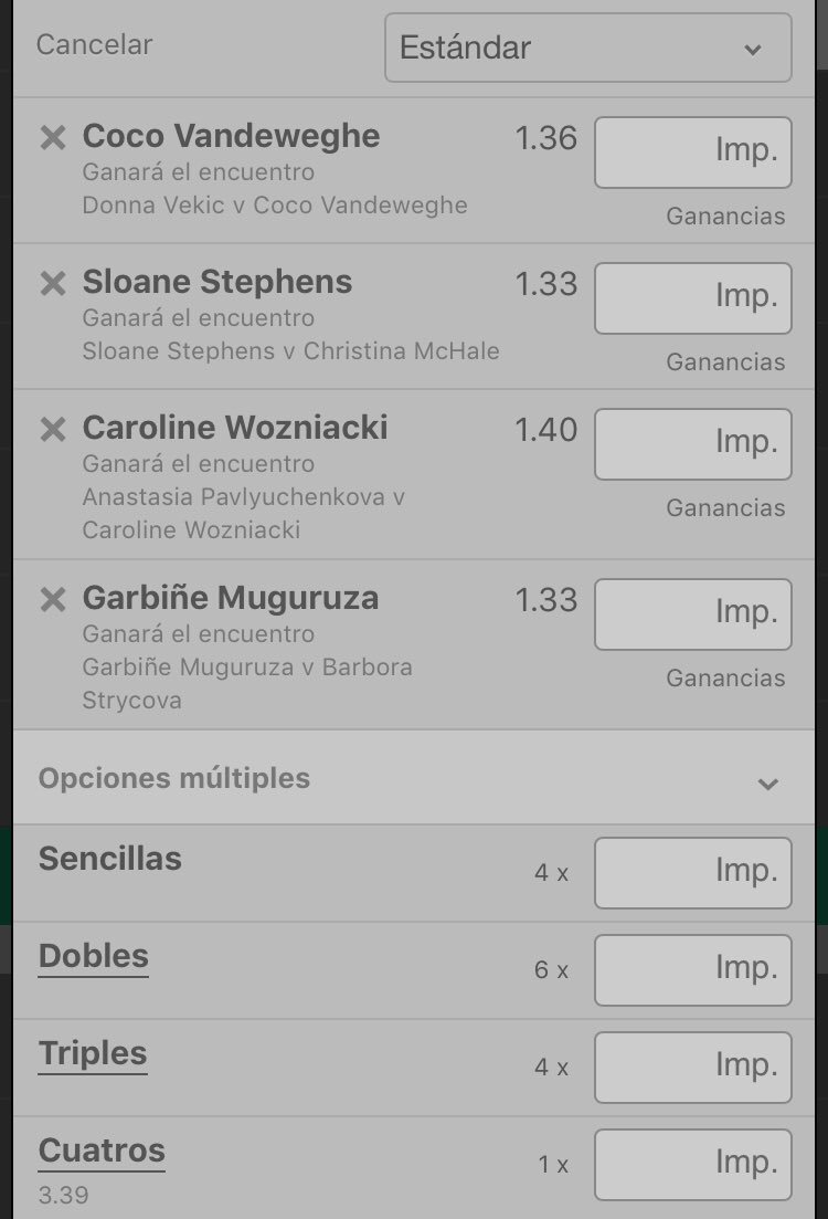 Seguimos a pie de pista. 
WTA PEKIN - <a href="/3/">Blair</a>,39 - STAKE 3/6