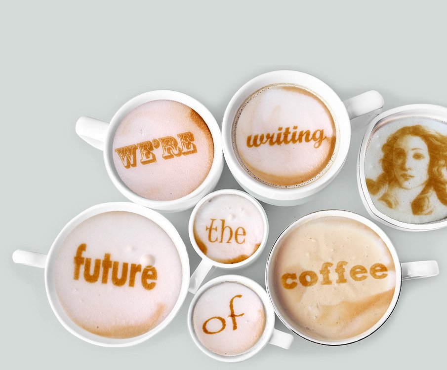 MaykoTR's tweet photo. Mesajlı kahveler :) Ripples doğal kahve özleri kullanarak latte üzerine kişisel tasarımlar yapmanızı, kahvenizi özelleştirmenizi sağlıyor. https://t.co/1DMr1njzHU