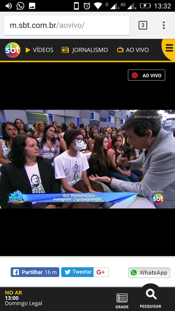xviviany's tweet photo. O @guipagnoncelli_ no domingo legal #DomingoLegal #todospelogui @Domingo_Legal @celsoportiolli https://t.co/U83IUHqu8J