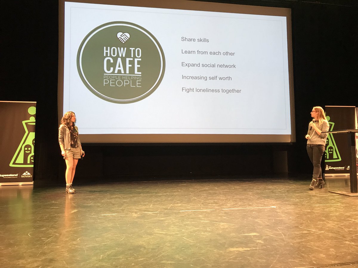 How to Café fights against loneliness #swoulu #startupweekend