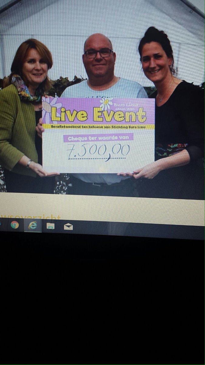 Dank je wel Chris vd Ven voor je ongelofelijke inzet afgelopen jaar. En dankjewel <a href="/mariekemoorman/">marieke moorman</a> voor je aanwezigheid!