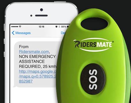 Ridersmate's tweet photo. The world’s only dedicated GPS device that automatically texts your loved ones in the event of an accident. 

https://t.co/8z2C324SBv https://t.co/gxbDKckdrJ