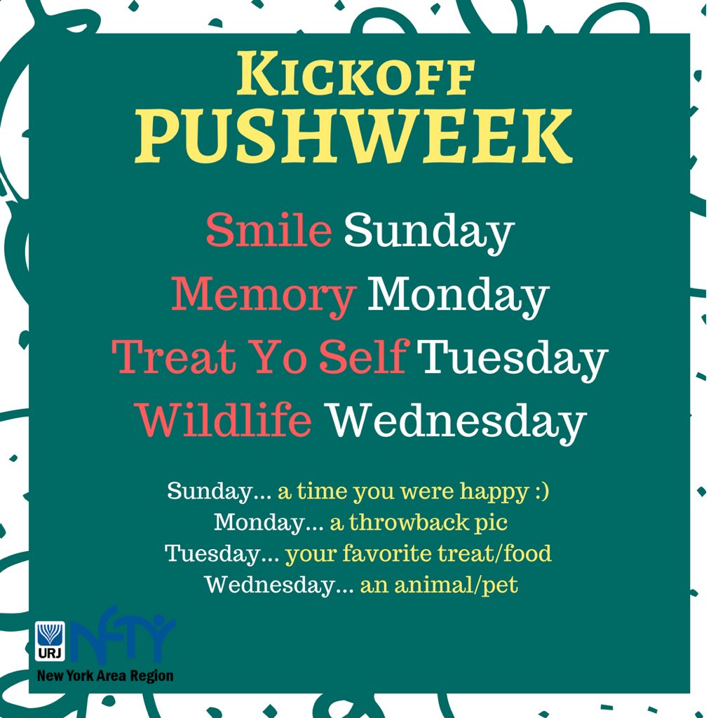 nftynarcvp's tweet photo. Get pumped for Kickoff with PUSHWEEK!! 🎉🎉 #NARKickoff
Registration closes THIS WEDNESDAY so let’s MAKE IT HAPPEN :) 
https://t.co/aFP8uTB4sy https://t.co/BQIkrr38cd