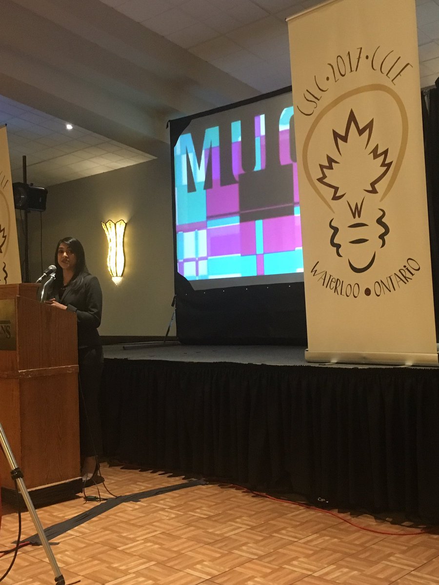 CSLC2017's tweet image. A huge thank you to @BardishKW for joining us at the closing ceremonies of #CSLC2017 last night! #LeadersToday