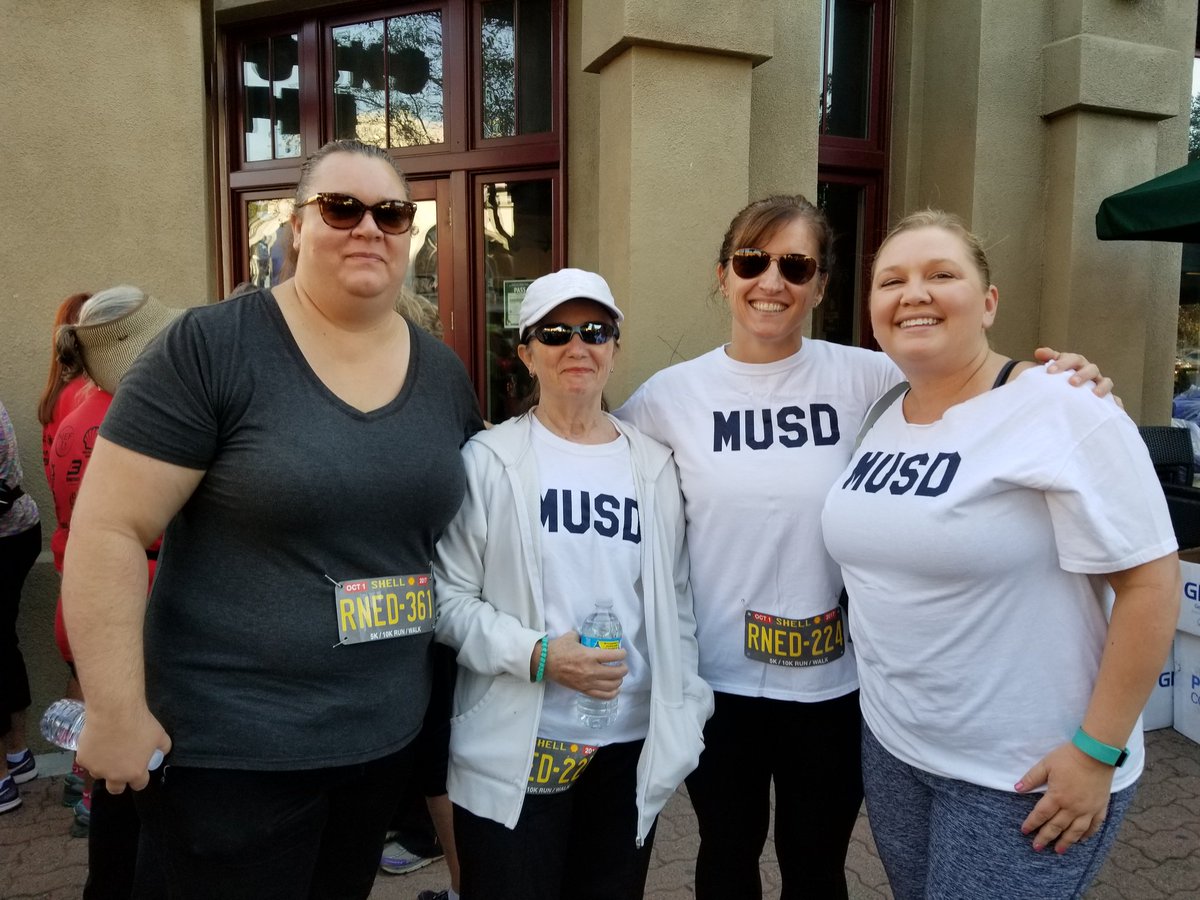 MUSDTechTweets's tweet photo. Our super DO staff ready to run for MEF!  @Shell_Martinez https://t.co/pmAsgZImhk