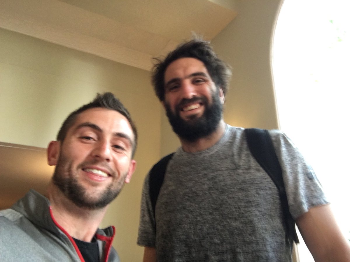 Had the honor to meet Samuel Whitelock today! What an inspirational rugby 🏉 player.  <a href="/AllBlacks/">All Blacks</a> allblacks #rugby #supersport #RSAvsNZL