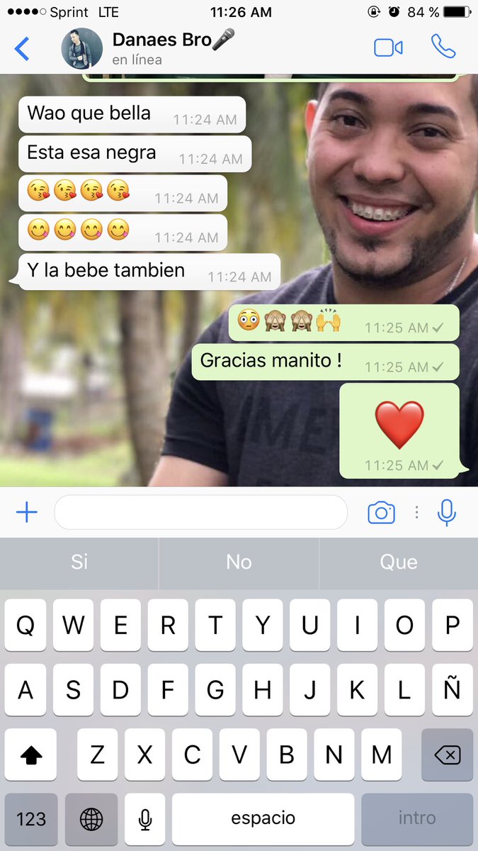 Lisbetvilleta's tweet photo. Mi corazón hace tun tun ❤️
#MiBro😳
#SuNegra✨📲 https://t.co/m4IjfNrBjm