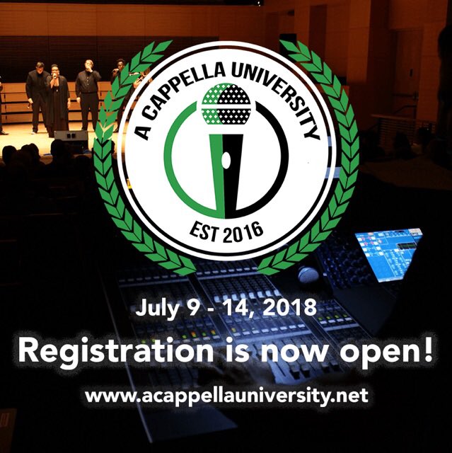 WSMA Aca U (formerly A Cappella University) tweet media