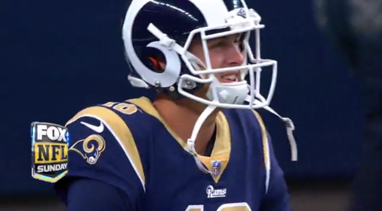 Arash Markazi on X: The Rams changed their helmets and pants this year to  the old blue and whites but kept their old jerseys. It looks terrible.   / X