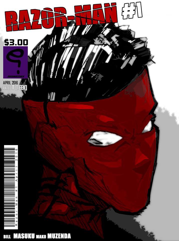 billmasukuart's tweet photo. @ComicBookHour Bill Masuku artist and writer. Creator of Razor-Man #comicbookhour #comxcon2017 #comexposed https://t.co/Kyr1WJGnbU