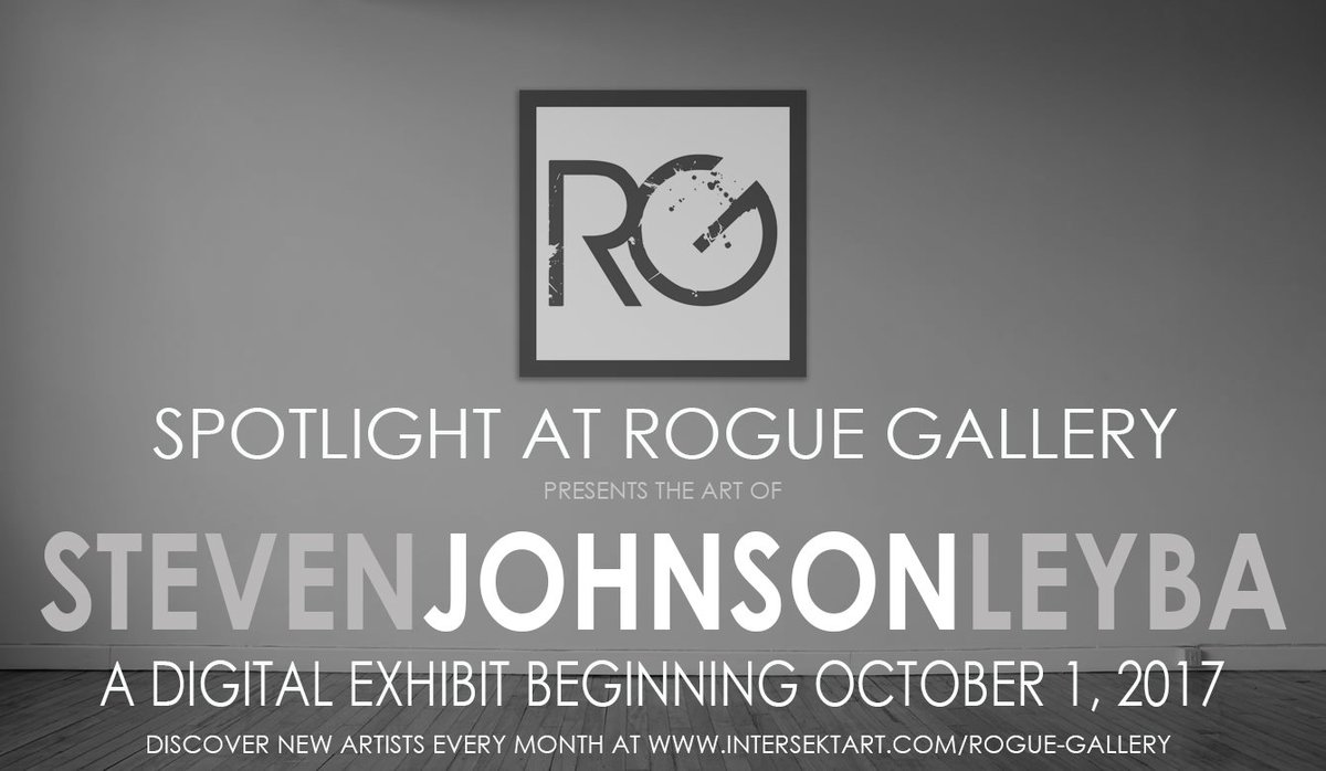 InterSekt's tweet photo. We give you our
October Spotlight: @StevenLeyba only at https://t.co/uRigYUP6Nx
#Leyba #InterSekt #NewWorldCreative #ARTWAR #RogueGallery https://t.co/Rxi77Jz9B2