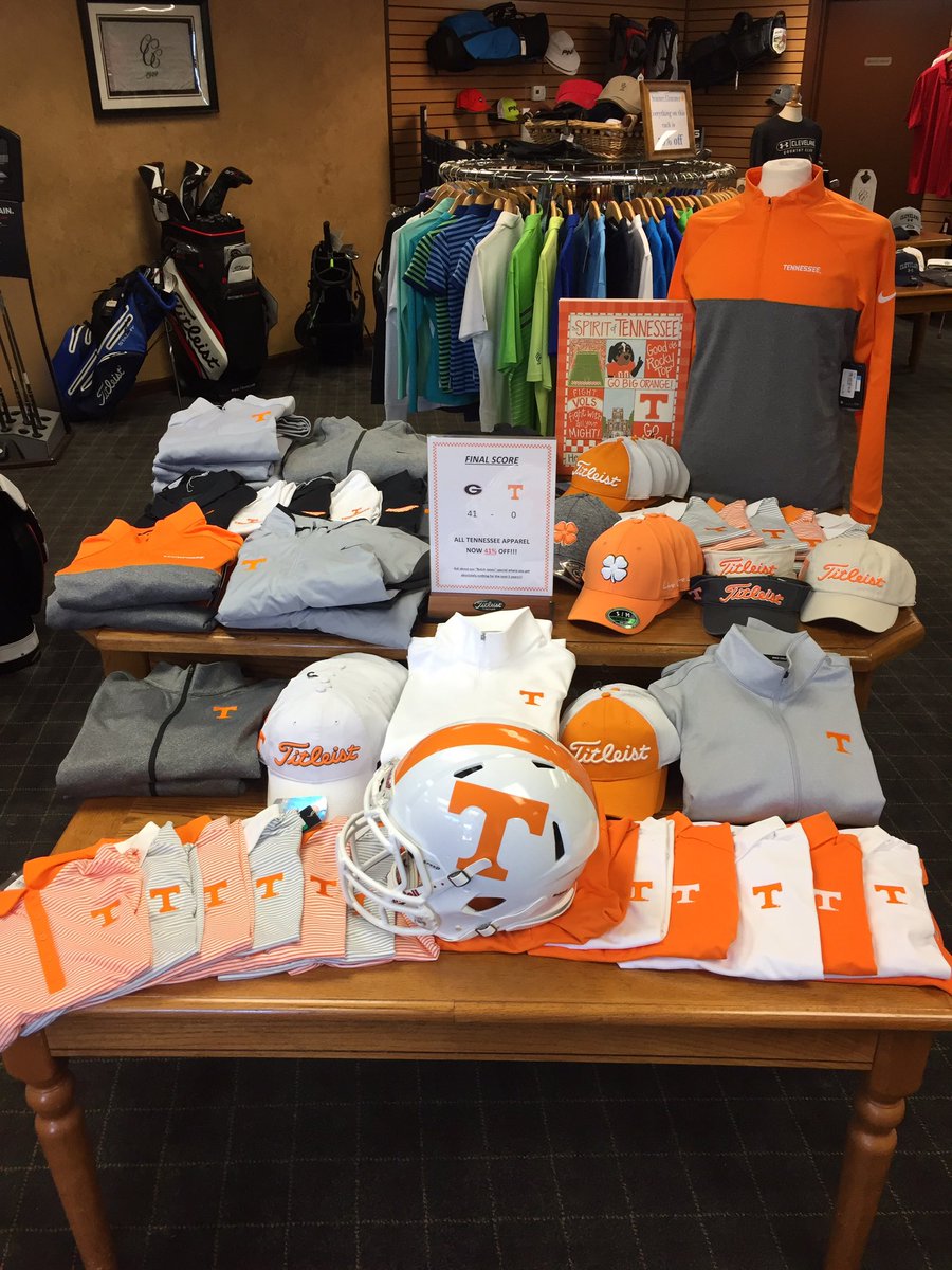 1ClevelandClub's tweet photo. Golf shop special of the week 41% off UT apparel. https://t.co/xCkL94D15e
