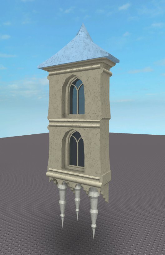 Azlron's tweet photo. New build coming up, possibly a castle. More details soon #ROBLOXDev https://t.co/19A4GNtmB2