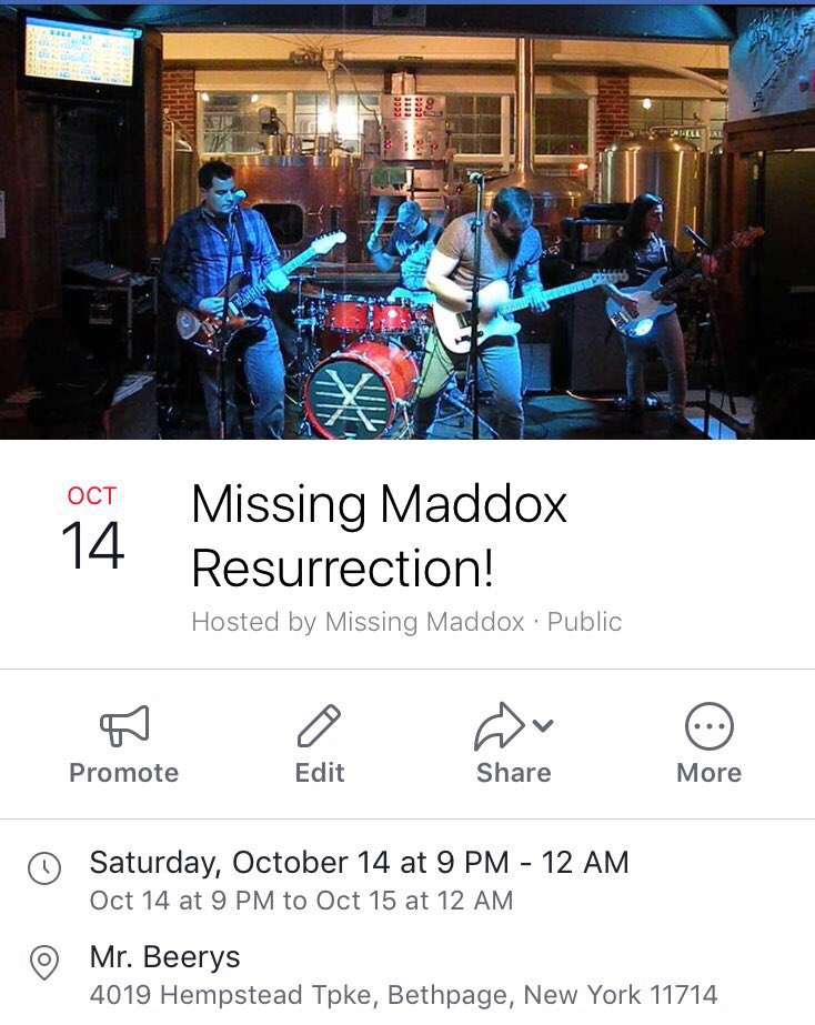 MissingMaddox's tweet photo. We're finally making our comeback!! Who's coming out?? #MissingMaddoxResurrection
https://t.co/kYpuYVBLiz https://t.co/IHjWSPs9vv