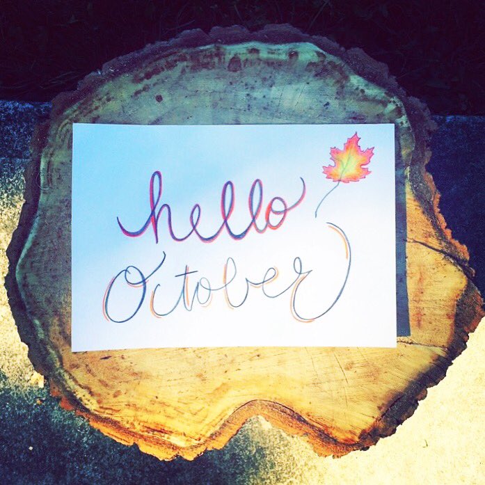 abearhouse's tweet photo. Happy October! Sundays are so perfect for planning out the week and setting goals, and this chilly fall day is a great day to do it! https://t.co/UxfPZxbVWS
