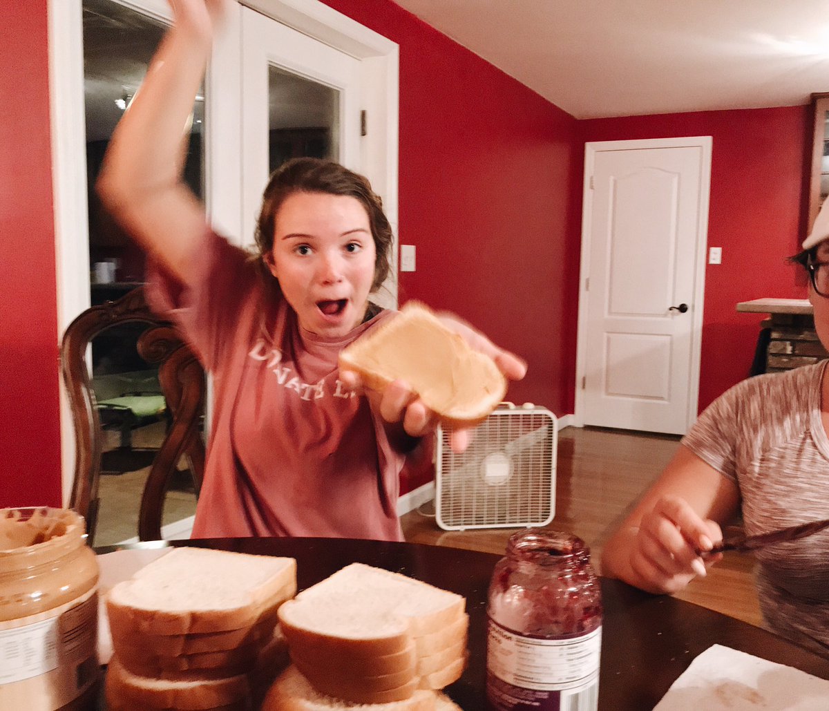 RaeDaRae17's tweet photo. 48 sandwiches later - we are ready to feed and hangout with the kids today!!! #MinistryRocks https://t.co/J96bNaHgGu